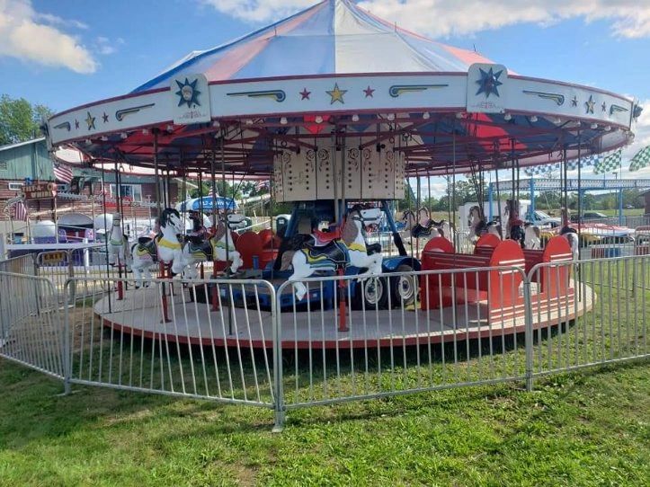 Merry go round carousel