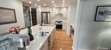 Wolfe Bros Contracting Kitchen Renovation in Kingston Ontario