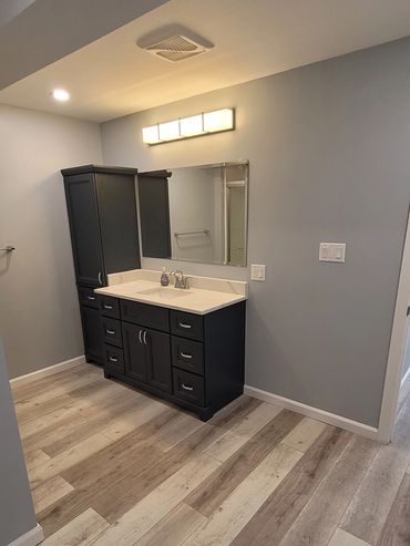 Wolfe Bros Contracting Bathroom Renovation in Kingston Ontario