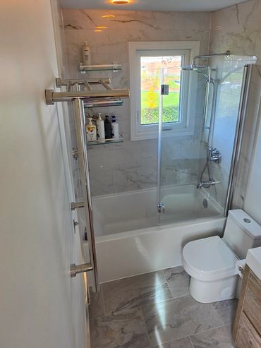 Wolfe Bros Contracting Bathroom Renovation in Kingston Ontario