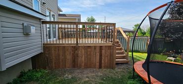 Wolfe Bros Contracting Deck Renovation in Kingston Ontario