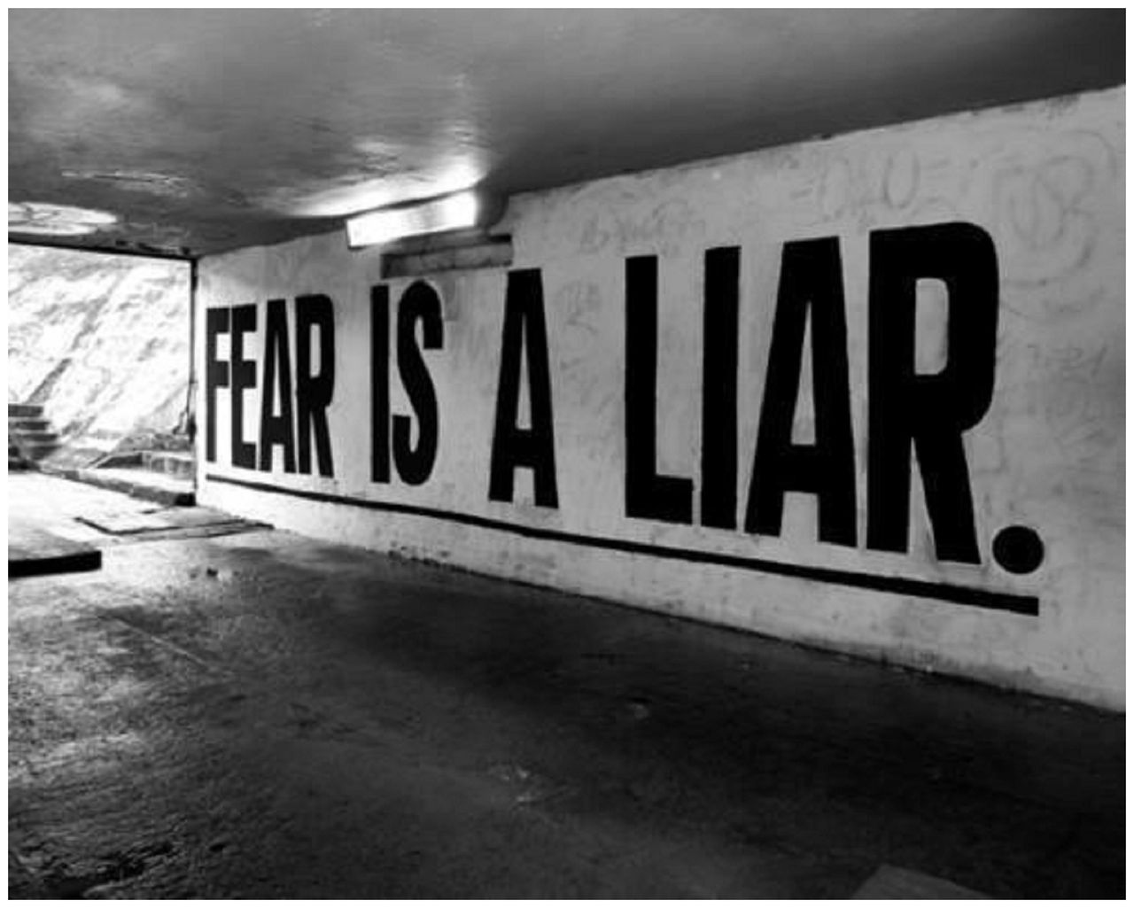 Don't get driven by fear Don't get driven by fear