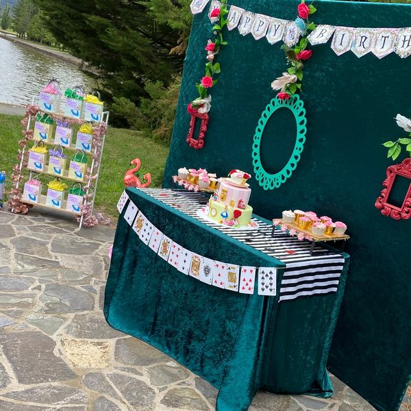 Themed event backdrop 