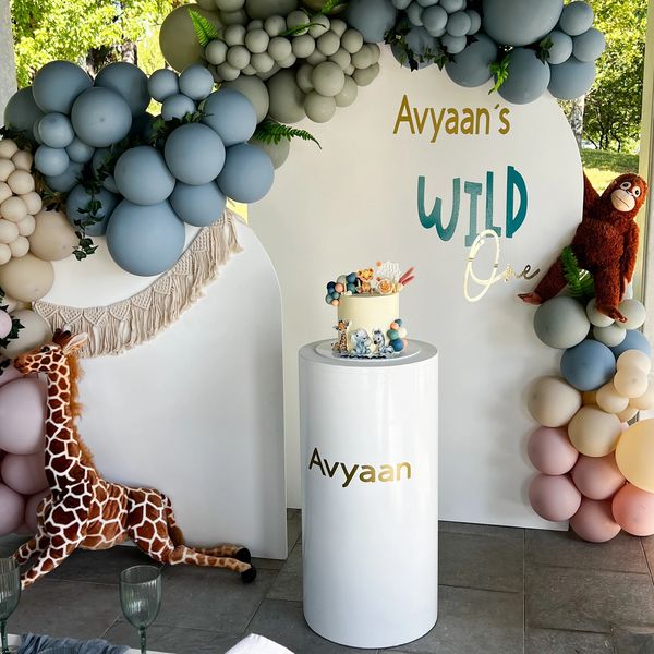 Balloon backdrop 