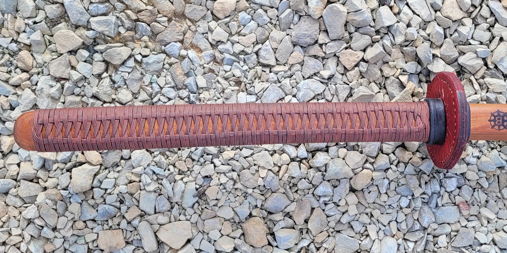 Ming dynasty Chinese wrap on bokken