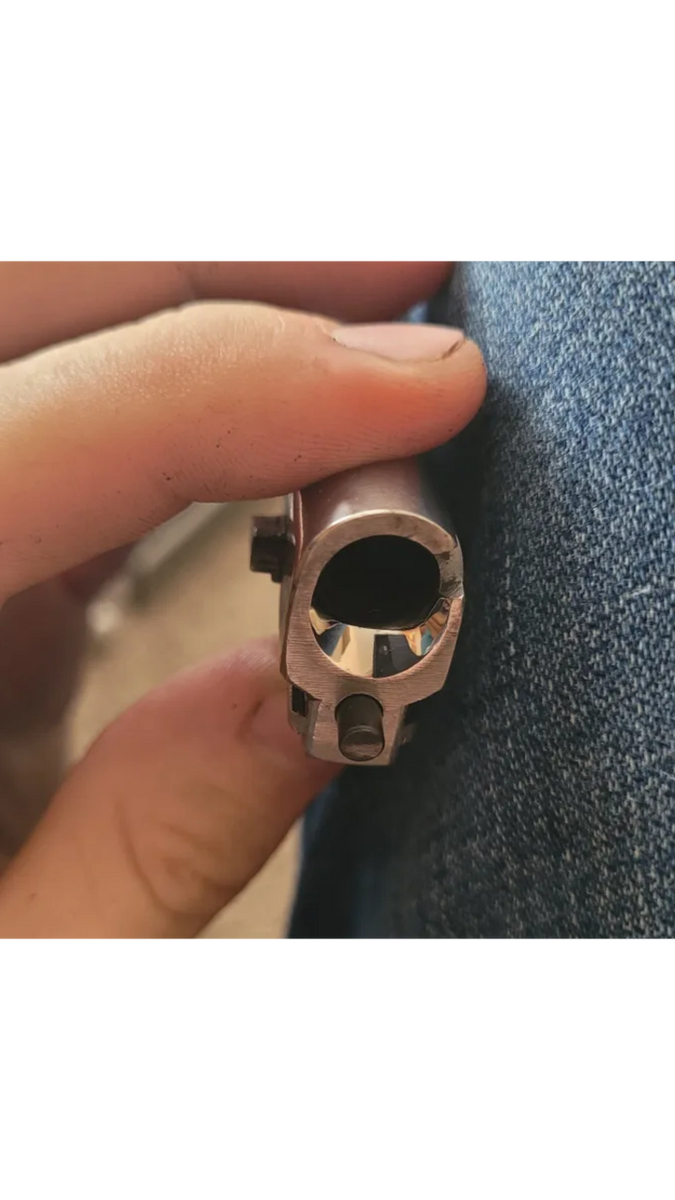 Polishing Pistol Feed Ramp