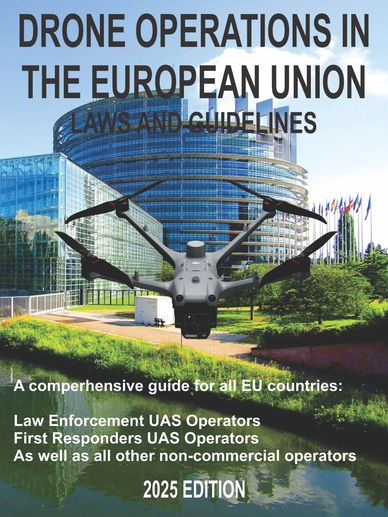Cover image for book: Drone Operations in European Union, Laws and Guidelines