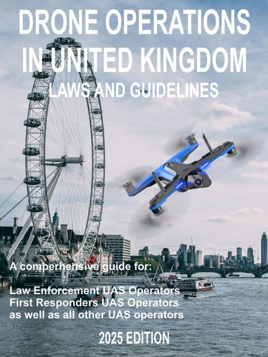 Cover image for book: Drone Operations in United Kingdom, Laws and Guidelines