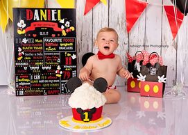 Cake Smash Photoshoot, Smash the cake photo shoot, first birthday shoot Professional photographer