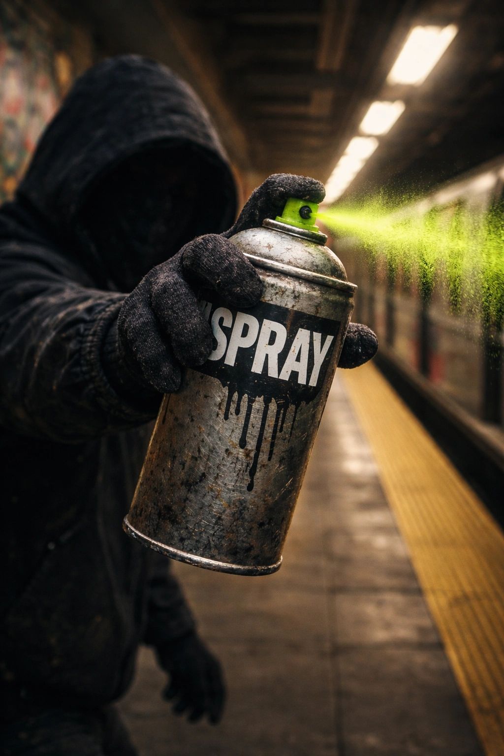 screen shot art image for SPRAY VR on meta quest