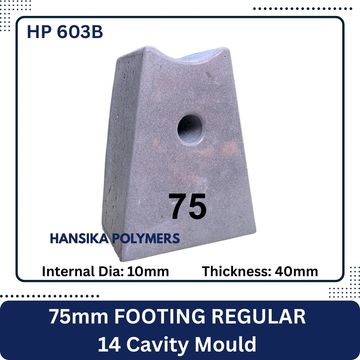 HP 603B
FOOTING COVER BLOCK MOULD
75mm Footing Cover Block Mould
Regular Model
14 Cavity Mould
