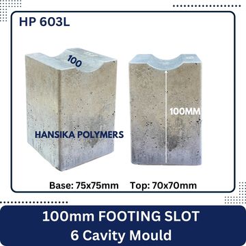 Hansika Polymers Cover Block Mould
FOOTING COVER BLOCK MOULD
100mm Footing Cover Block Mould