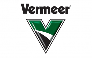 Vermeer logo with green and black stylized V and text.