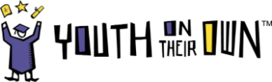 Person celebrating with raised arms and stars above their head.