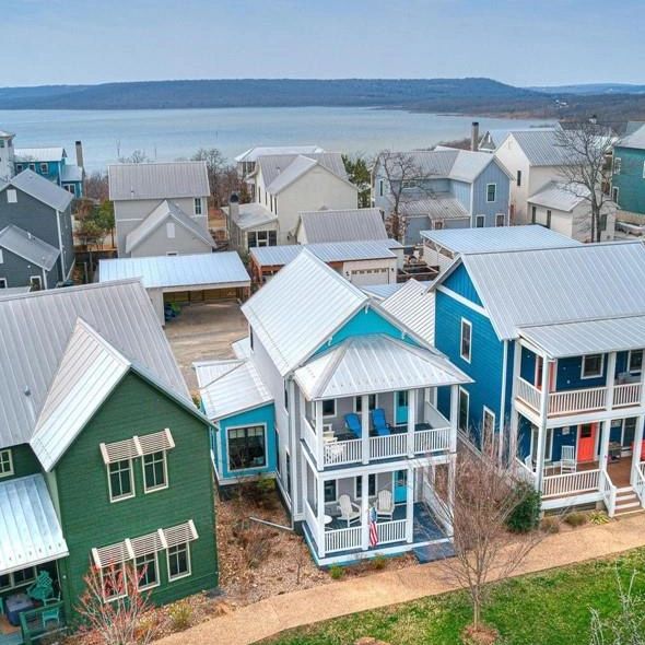 Aerial View of Carlton Landing Oklahoma