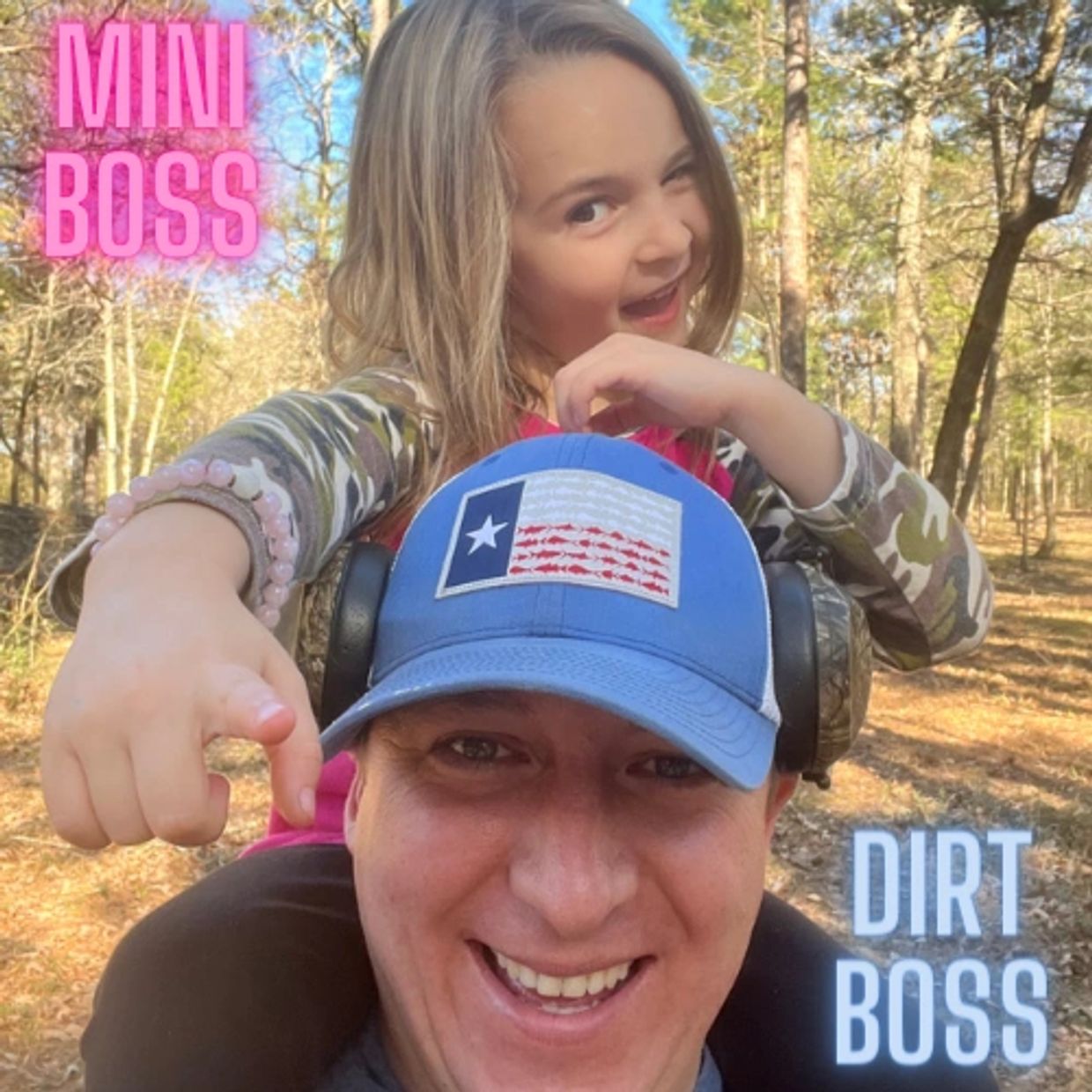 Dirt Boss family, father and daughter.  Local pressure washing. conroe tx, montgomery tx