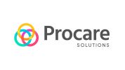 Logo of Procare Solutions with colorful overlapping rings.