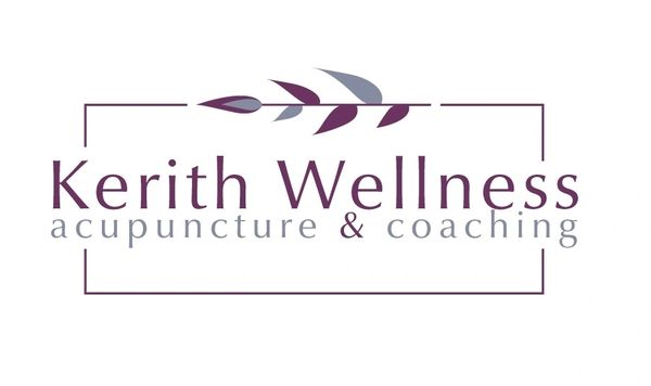 Logo for Kerith Wellness, specializing in acupuncture and coaching.