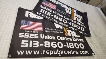 UV Printed banners
