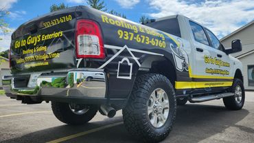 Design, Truck Wrap, Wide format Printed, Air Egress Vehicle Vinyl, Die cut