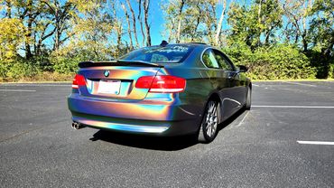 Avery Dennison Prismatic Grey Full Color Change. Color only changes in the sun! Turns grey on a clou