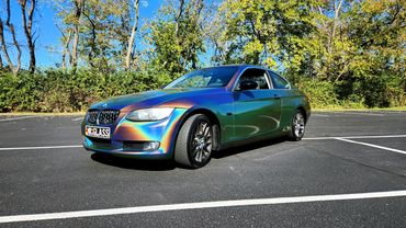 Avery Dennison Prismatic Grey Full Color Change. Color only changes in the sun! Turns grey on a clou