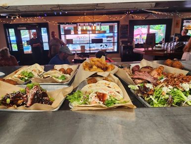 Smoked meats and BBQ with full bar