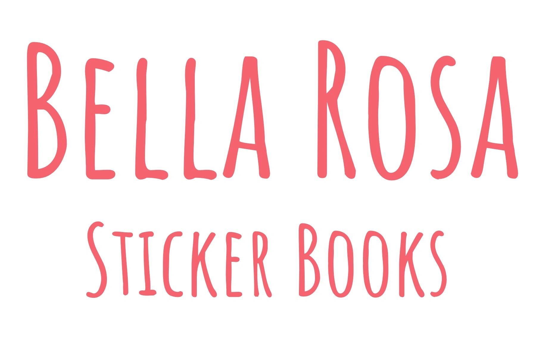 Bella Rosa Sticker Books