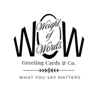 Weight of Words Greeting Cards Shop &Co