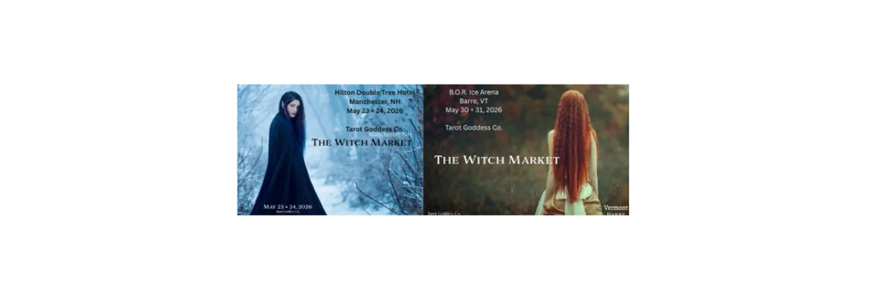 Scroll down for links to these events.  
