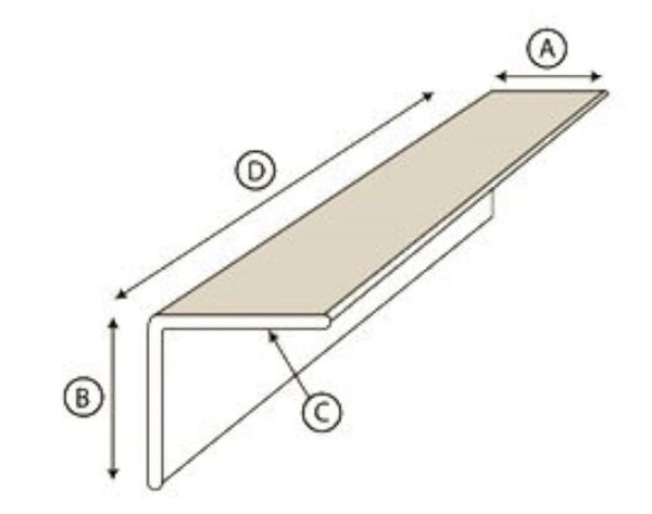 PAPER EDGE/CORNER/CARTON PROTECTORS dimensions