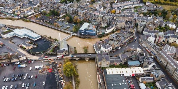 River Teviot during flood