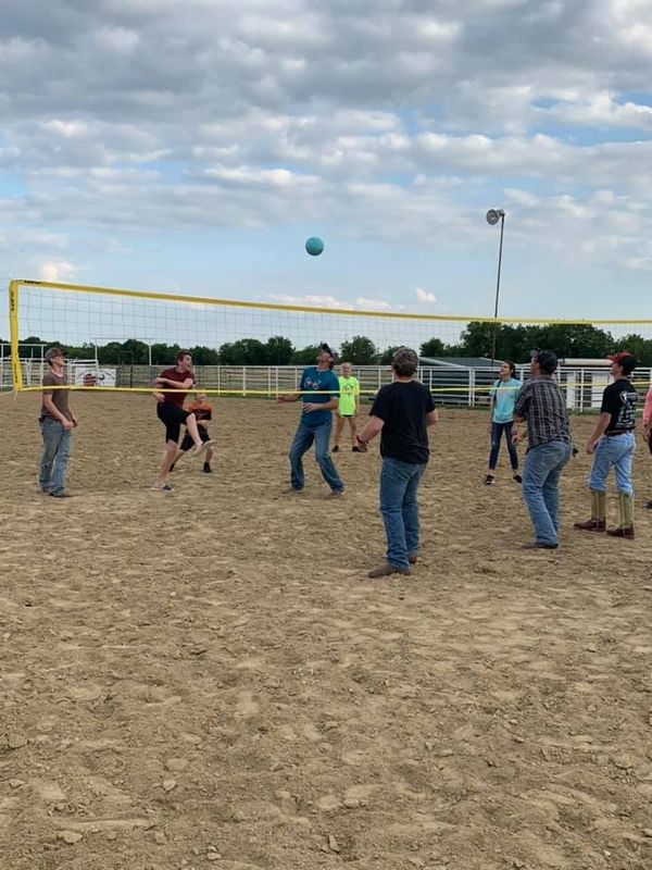 Youth Volley Ball in the arena