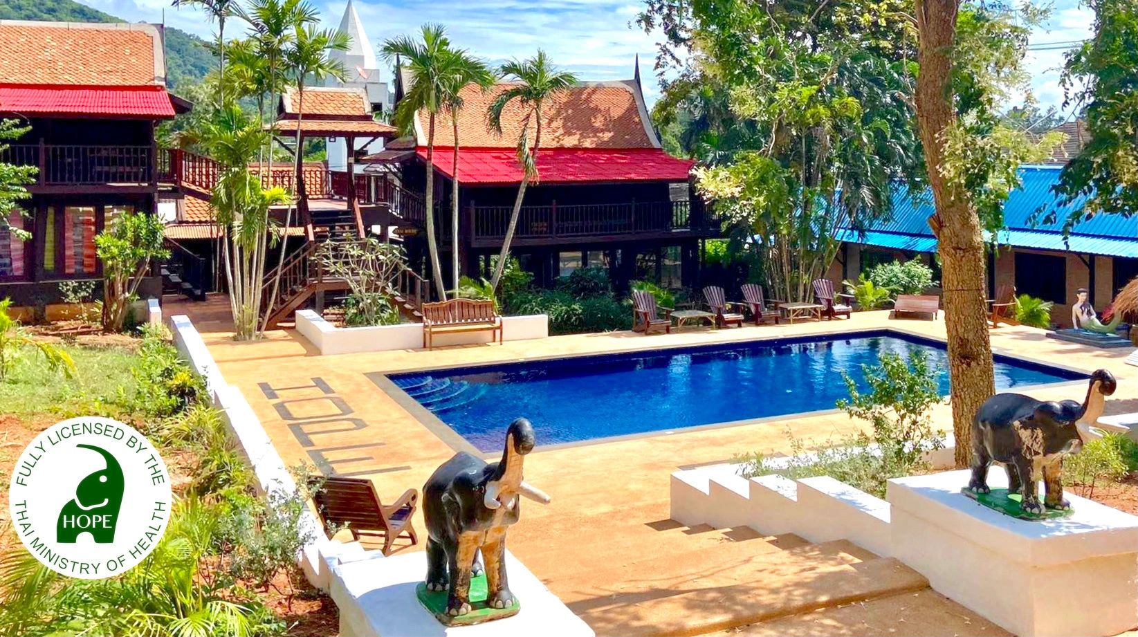 Swimming Pool at Hope Rehab