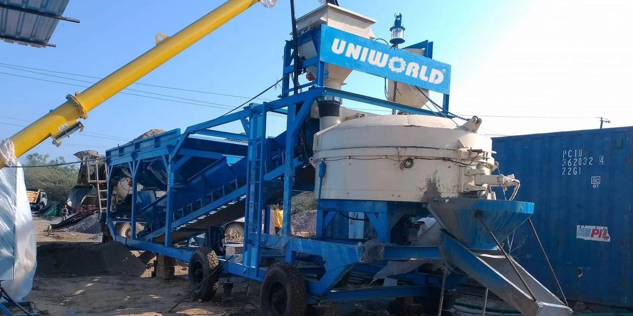 pan concrete batching plant