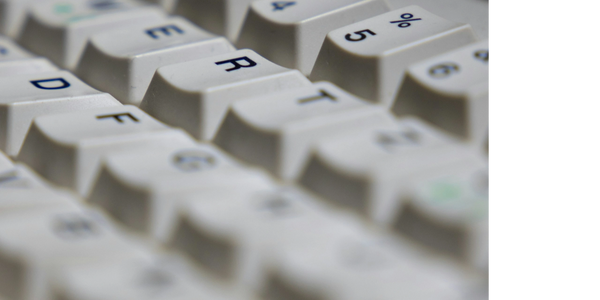 Vintage computer keyboard