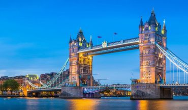 Tower Bridge, London, raised open opened opening England UK English bridges river Thames rivers