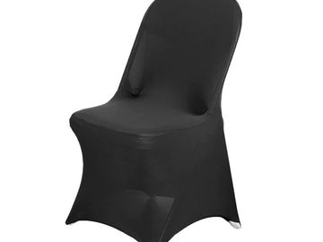 black spandex chair cover