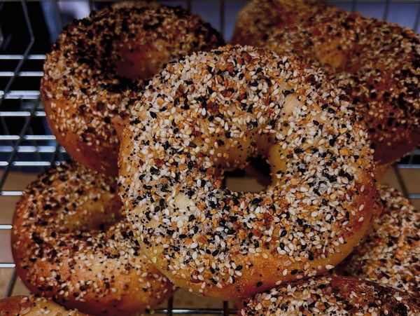 Fresh everything bagels!
