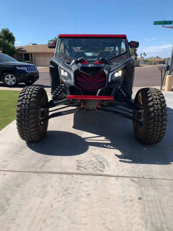 Can-Am Custom front end metal work and grill
