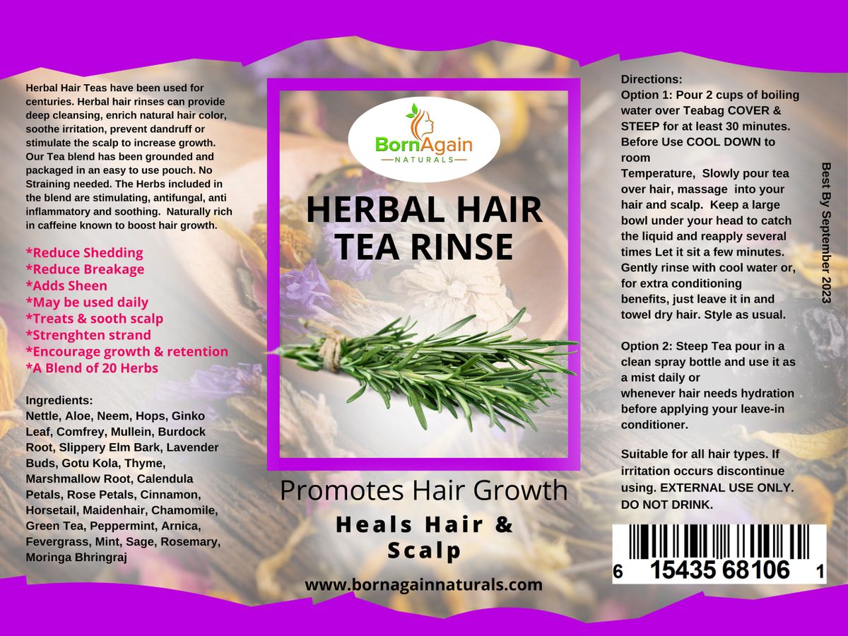 Herbal Hair Tea Rinse Herbal Hair Tea Rinse