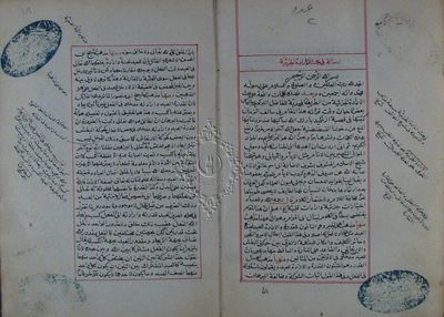 A page from the commentary on al-Barkawi's al-Irada al-Juz'iyya (partial will)