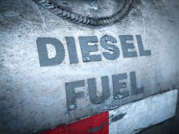 recycle contaminated diesel fuel