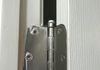 Should a door hinge be shiny metal or painted? - one or the other please