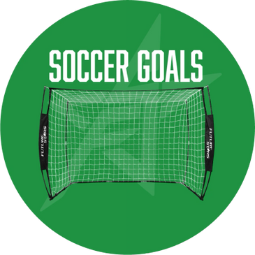 Future Stars 8ft Soccer Goal Combo Set with Shooter Tutor