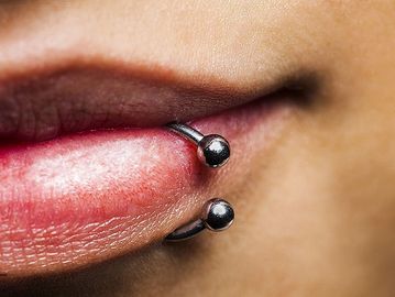 Lip piercing  prices