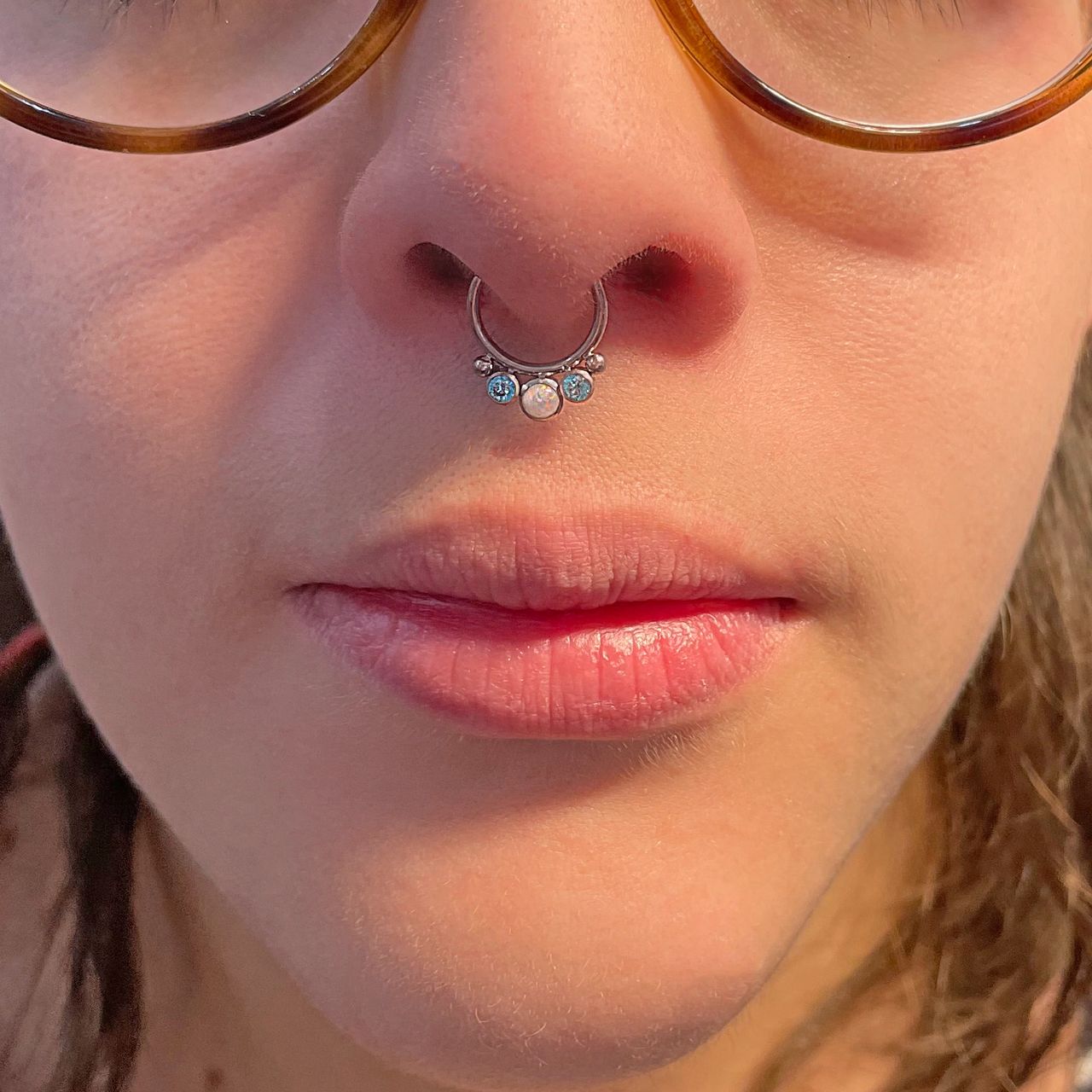 Double Up Nose Ring