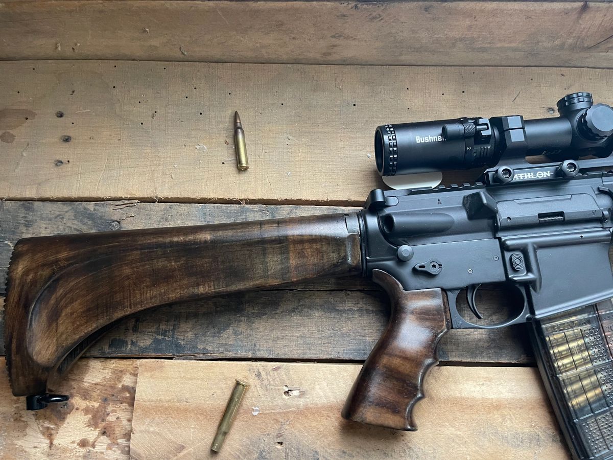 Mil-Spec AR Skeleton A-Frame Adjustable Stock