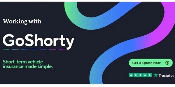 GoShorty image displaying temporary vehicle insurance