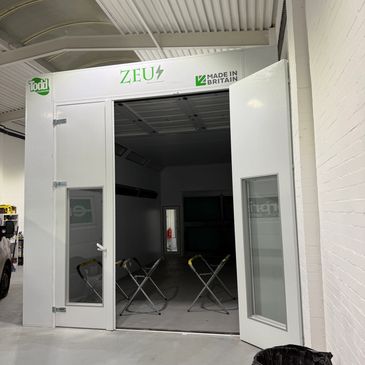 Todd Engineering Zeus Electric Spray Booth Made in Britain